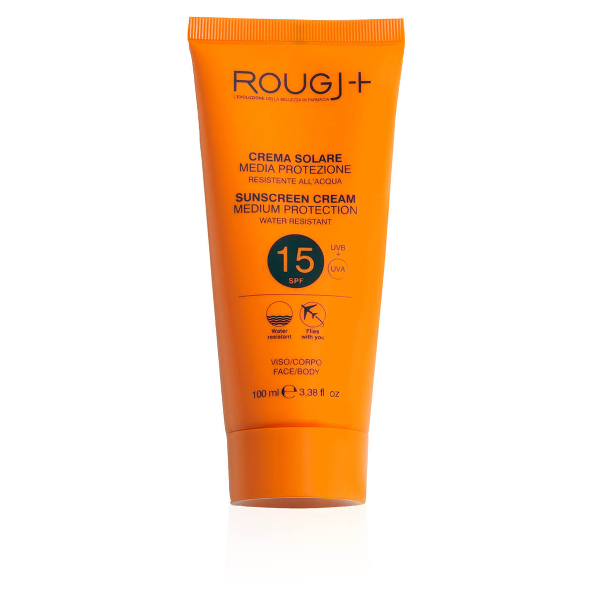 Rougj+ Crema Solare Media Protezione SPF 15