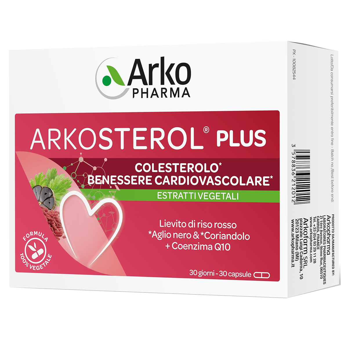 Arkopharma Arkosterol Plus Benessere Cardiovascolare