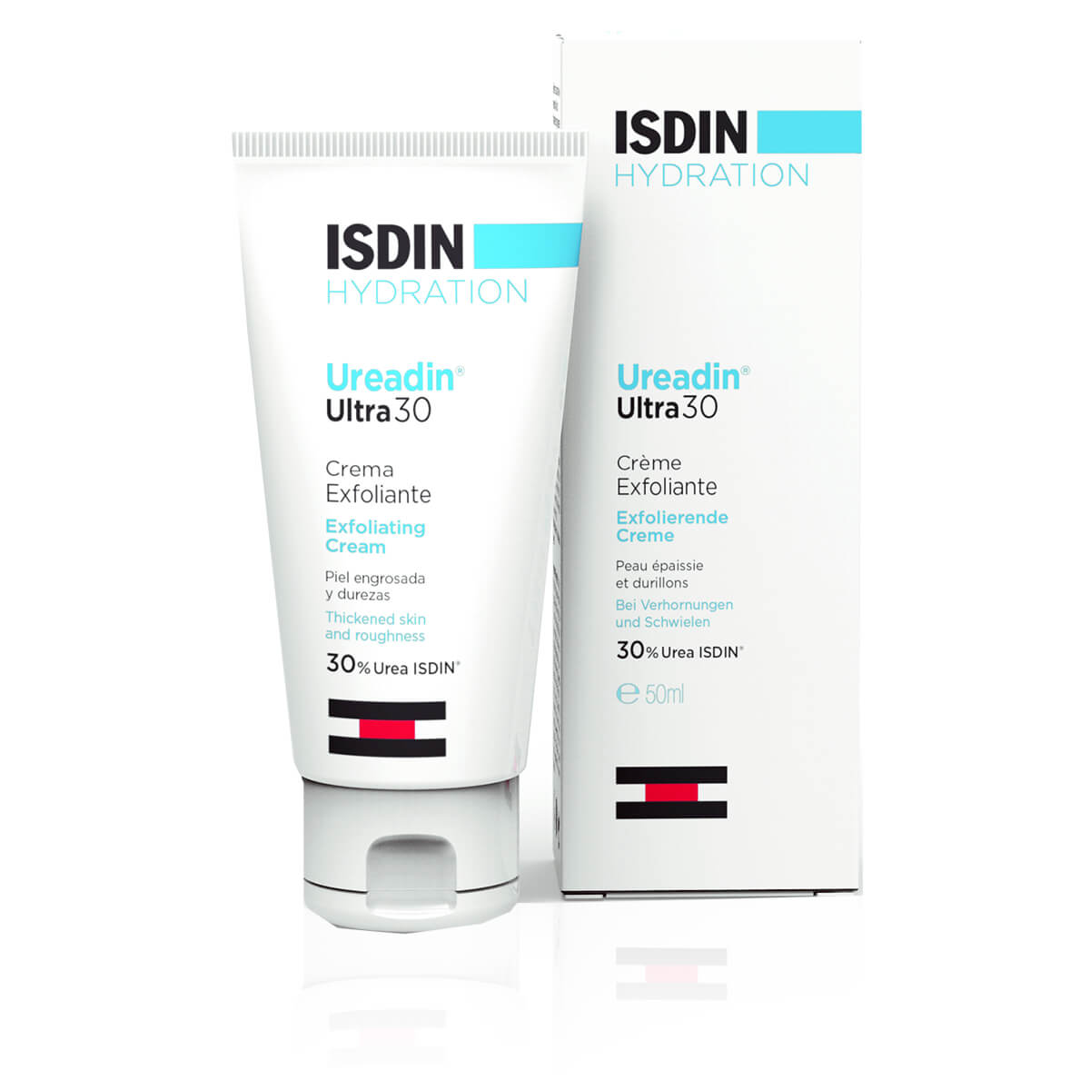 Isdin Ureadin Ultra 30 Crema Esfoliante Pelle Ispessita Con Callosità