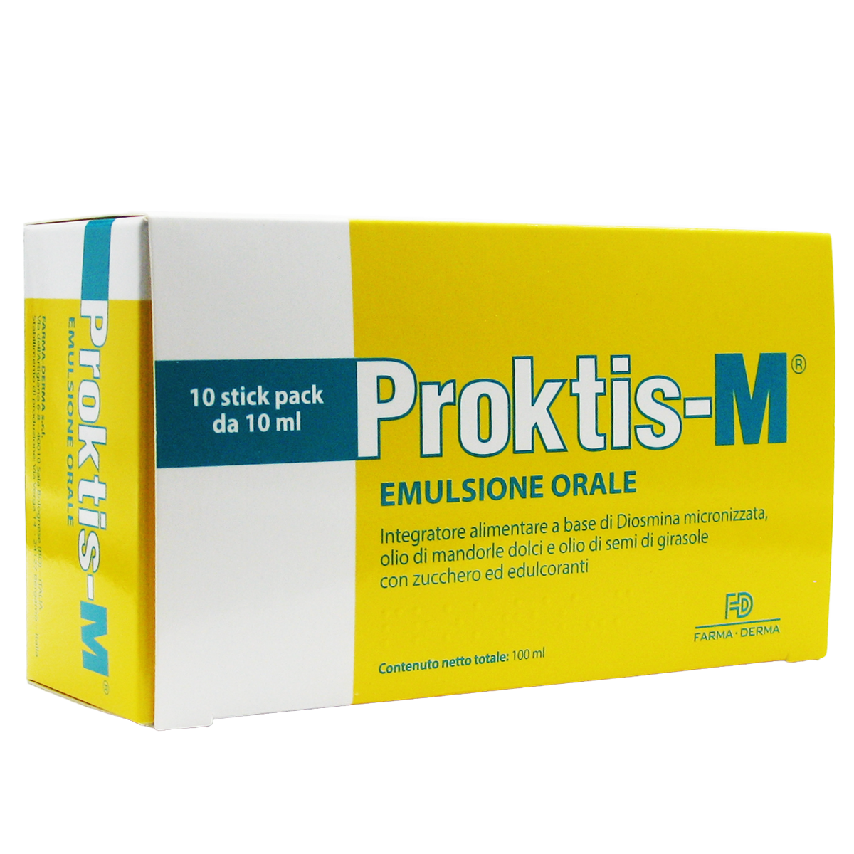 Farma-Derma Proktis-M Emulsione Orale Stick