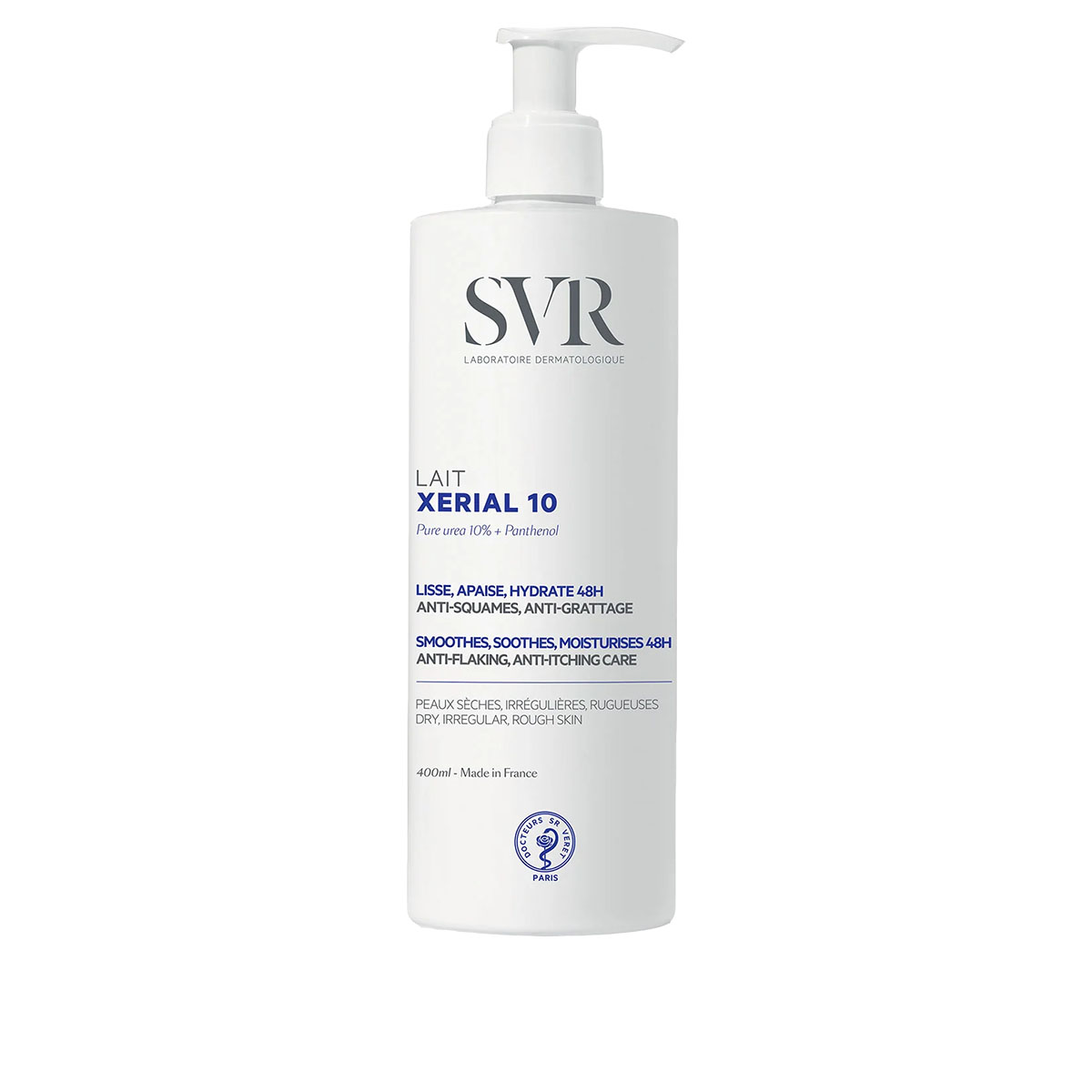 SVR Xerial 10 Latte Lenitivo Idratante Anti-Squame 400 ml