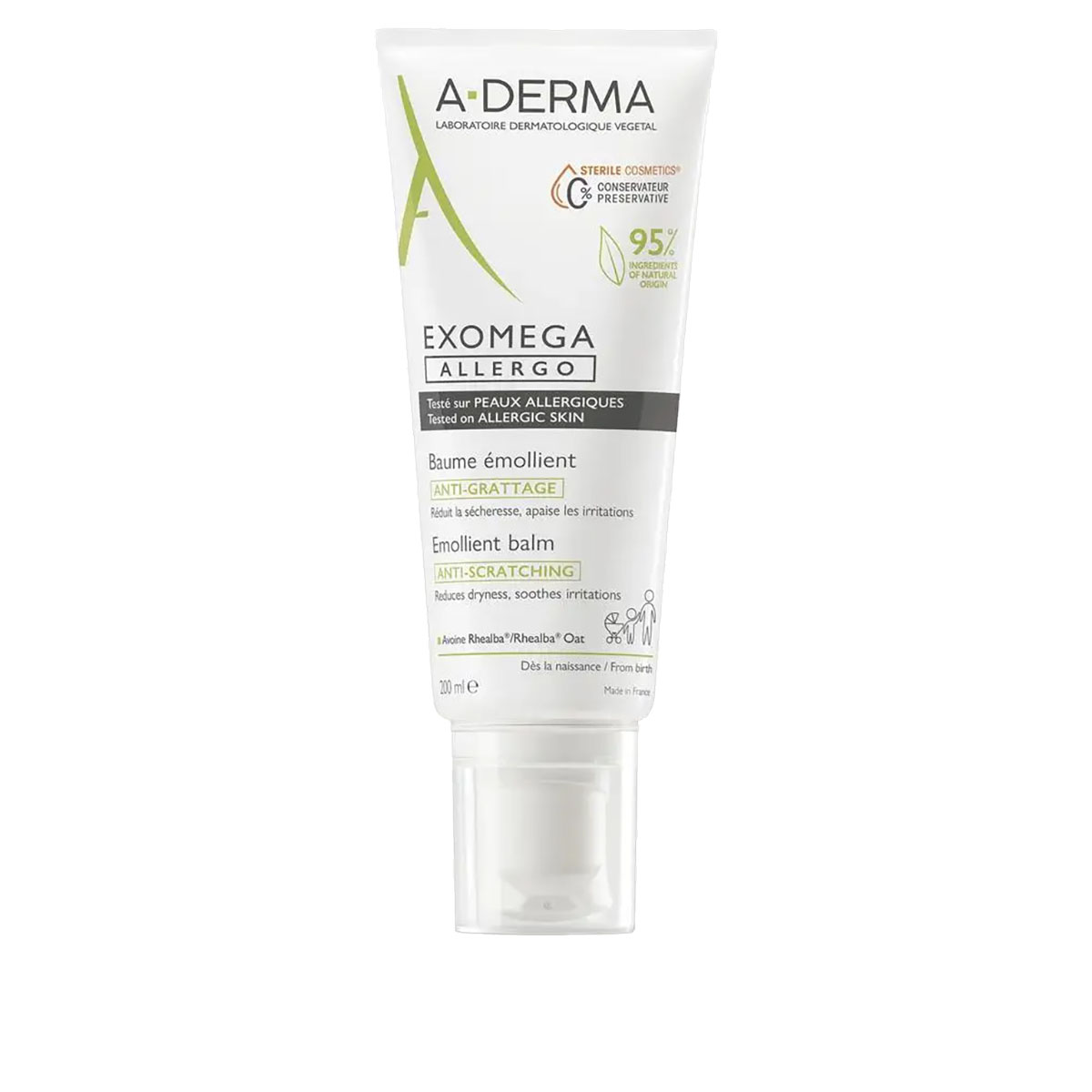 A-Derma Exomega Allergo Balsamo Emolliente Anti-Grattage