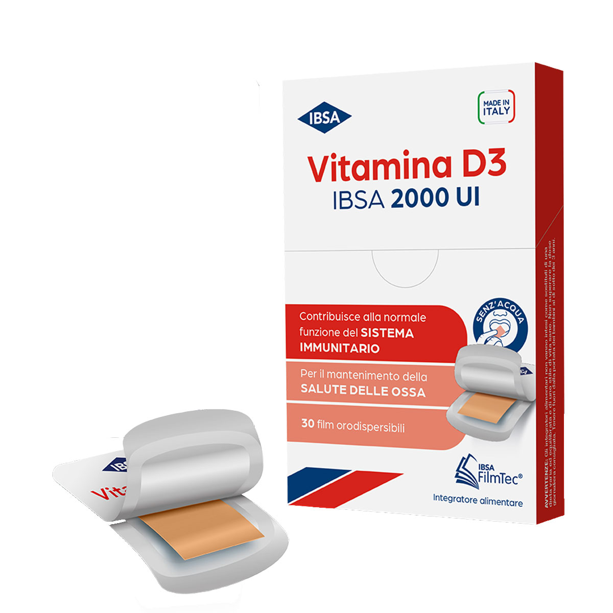 IBSA Vitamina D3 2000 UI Gusto Arancia
