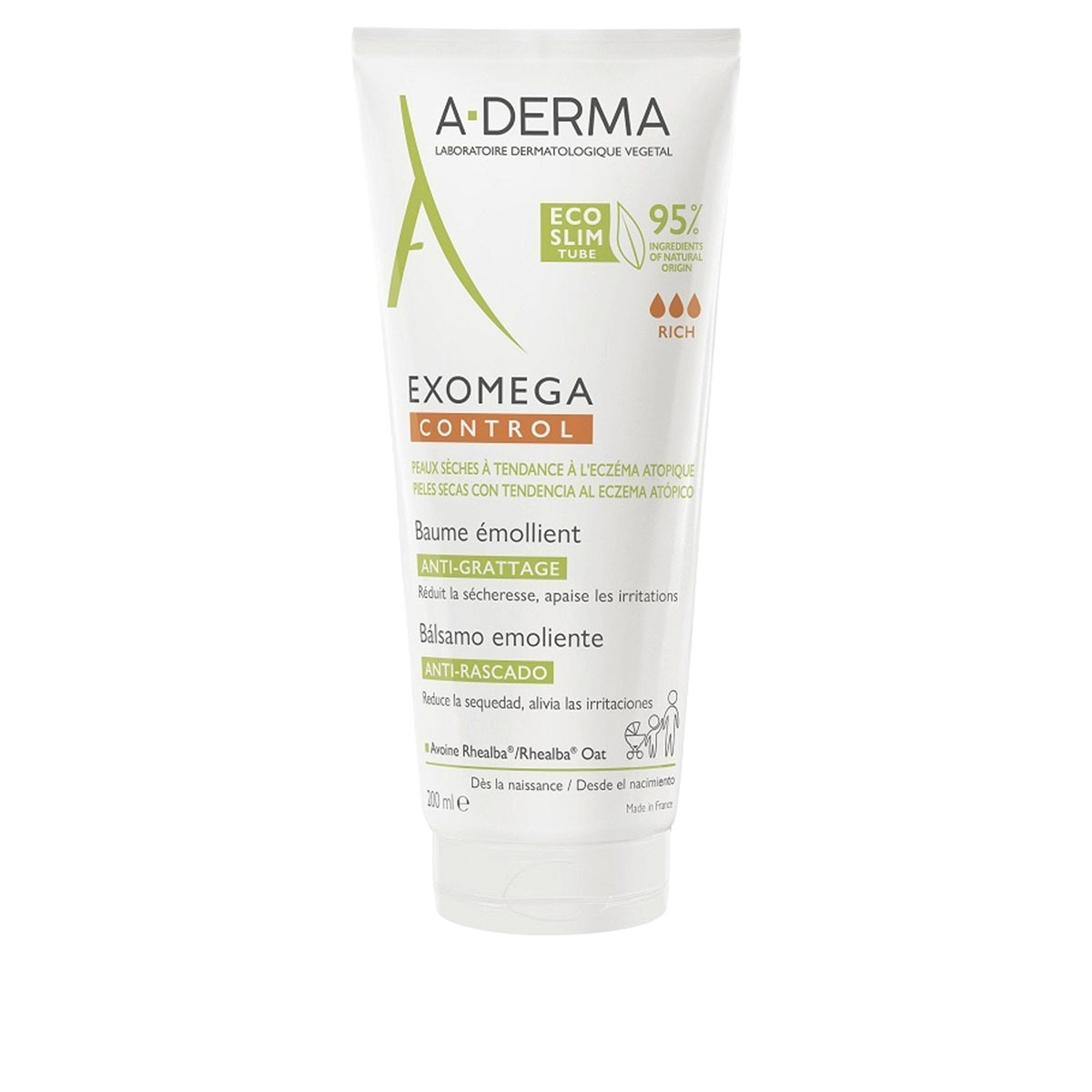 A-Derma Exomega Control Balsamo Emolliente Anti-Grattage