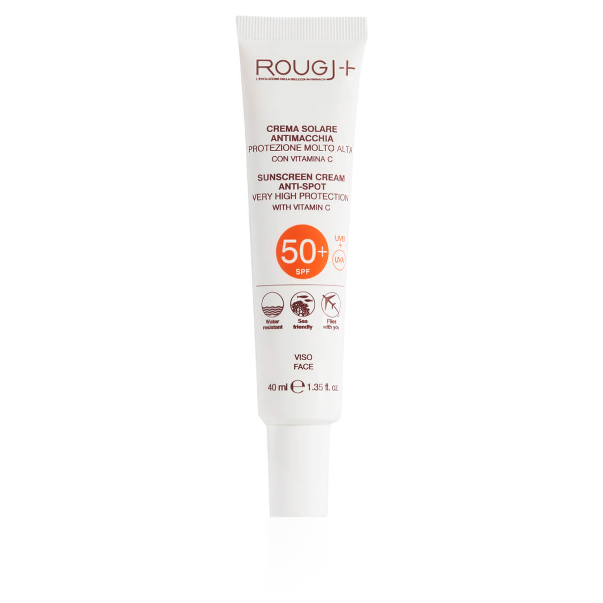 Rougj Crema Solare Viso Anti Macchia SPF50+