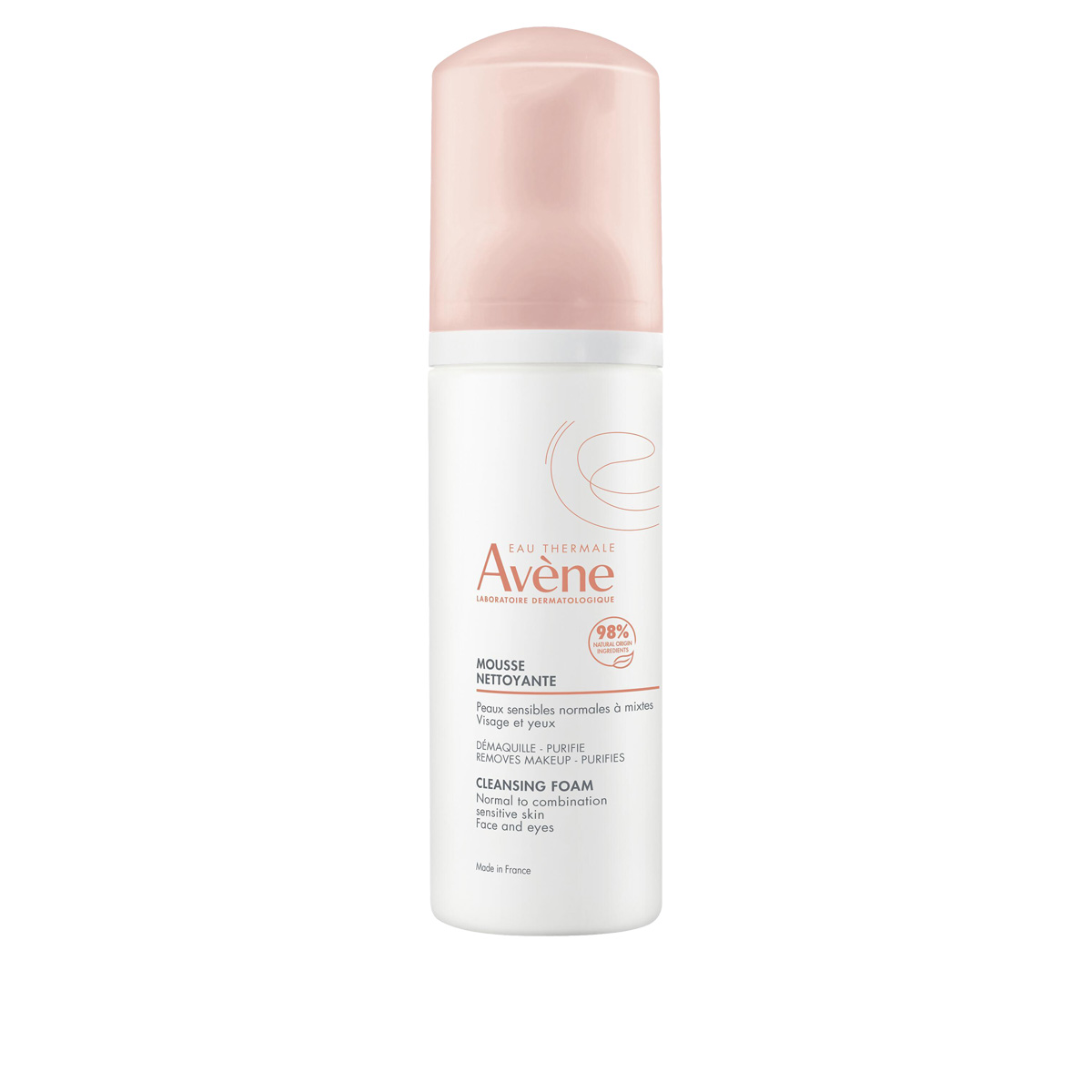 Avene Mousse Detergente Struccante