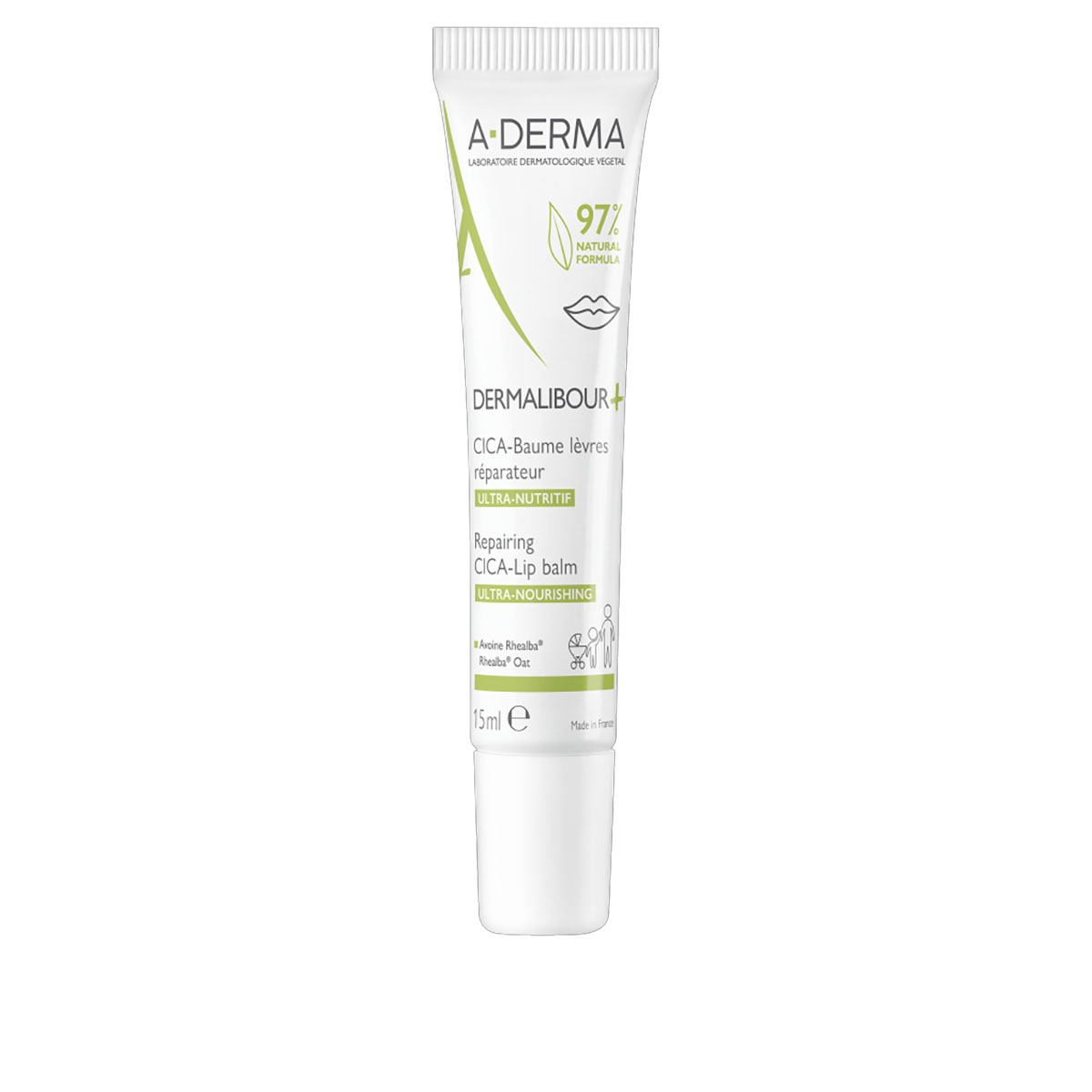 A-Derma Dermalibour+ Balsamo Labbra Ristrutturante