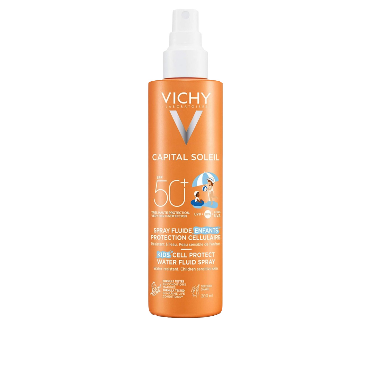 Vichy Capital Soleil Cell Protect Fluido Spray Bambini SPF50+