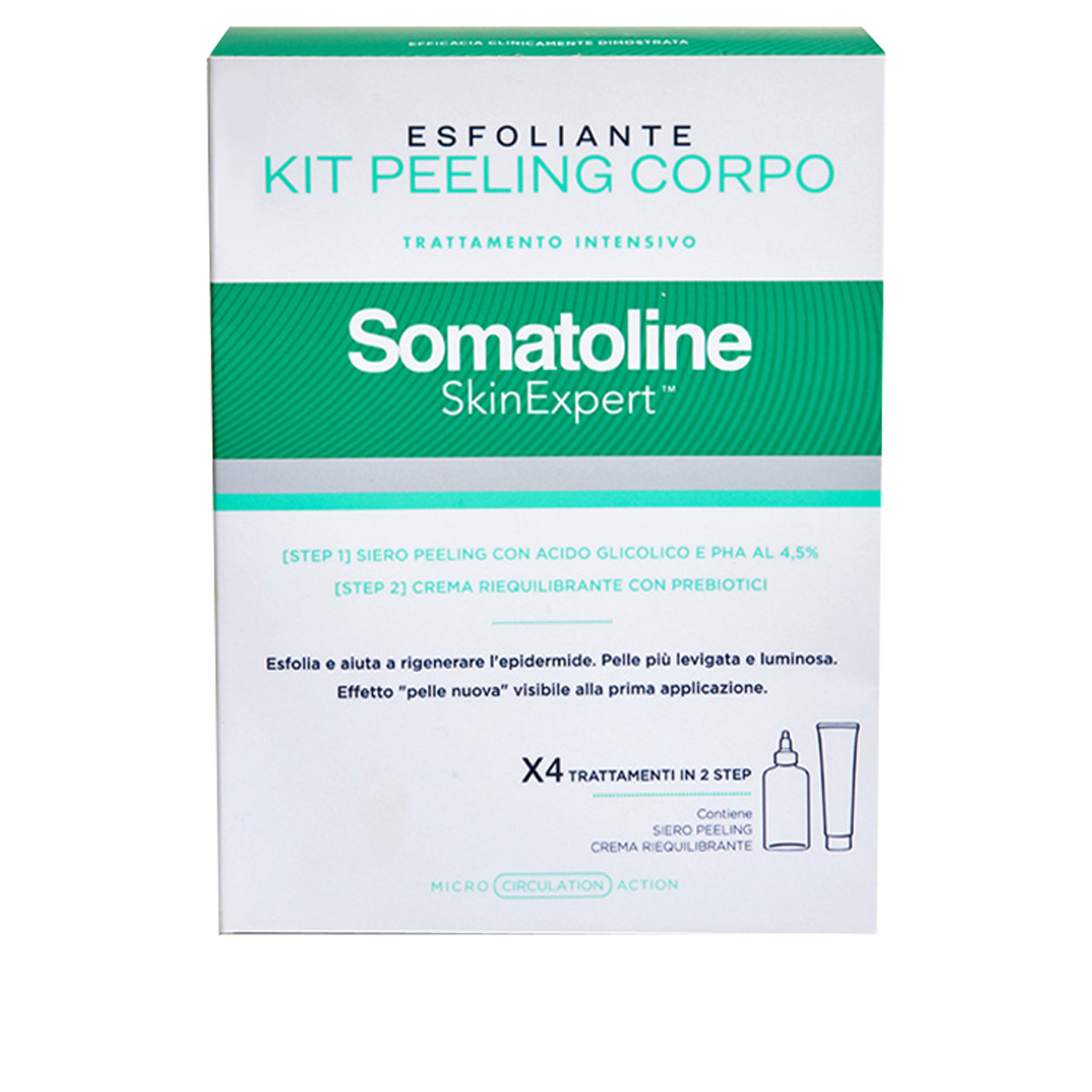 Somatoline SkinExpert Esfoliante Kit Peeling Corpo