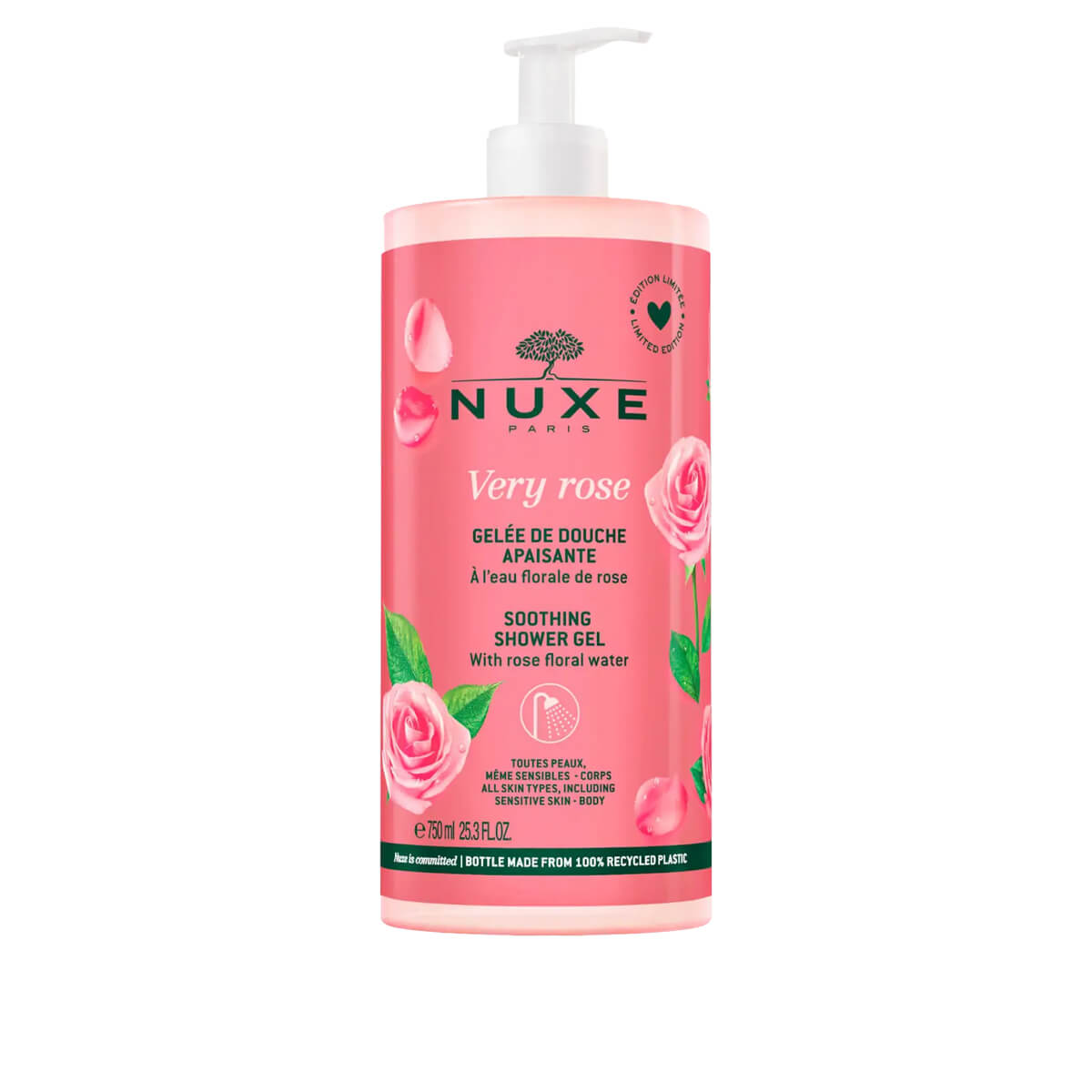 Nuxe Very Rose Gel Doccia Lenitivo 750 ML