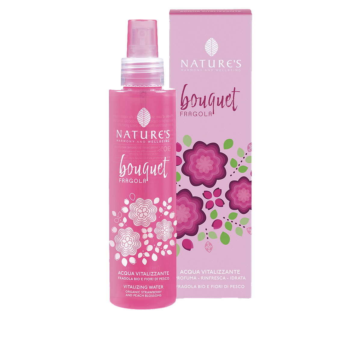 Nature's Bouquet Fragola Acqua Vitalizzante