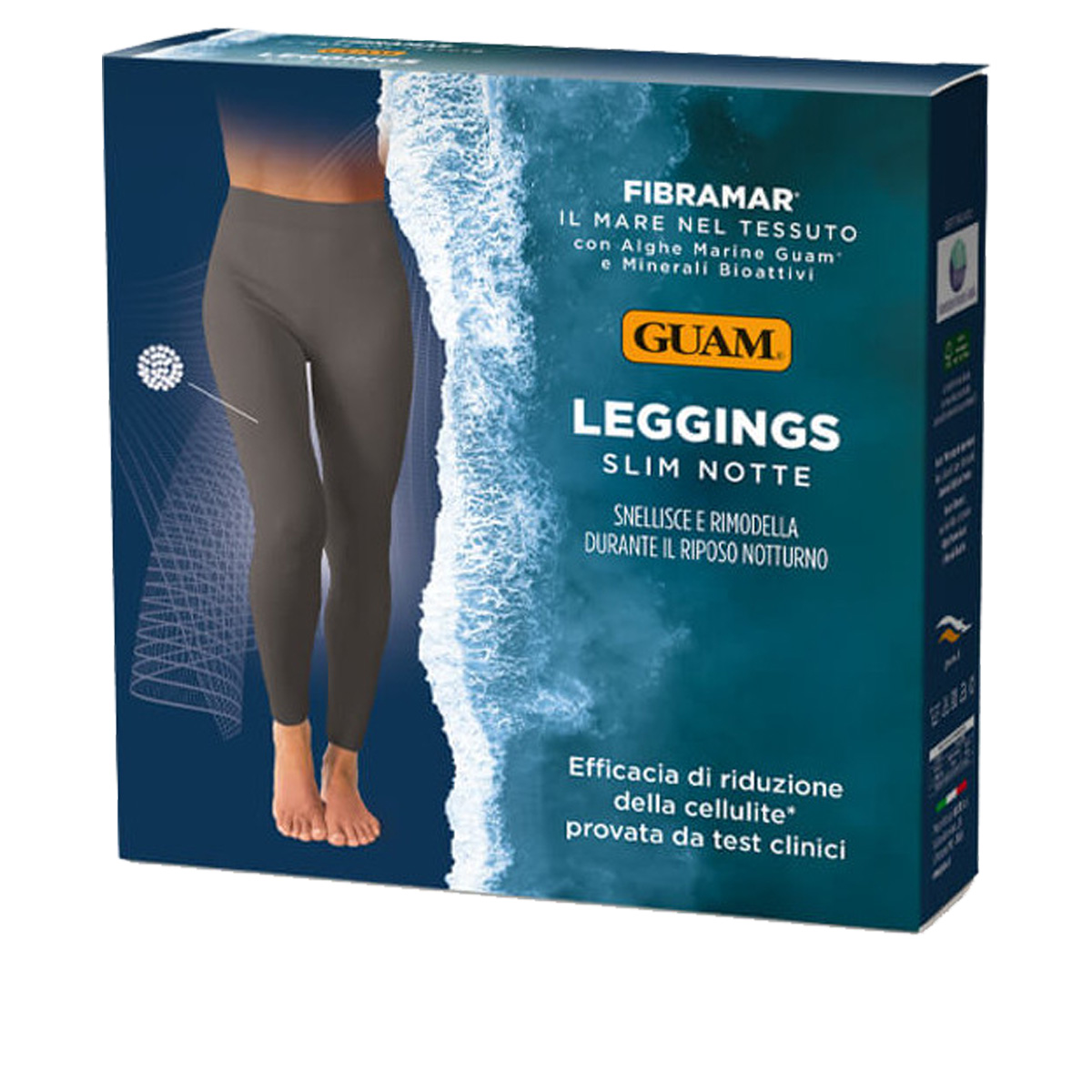 Guam Leggings Slim Notte Grigio L-XL