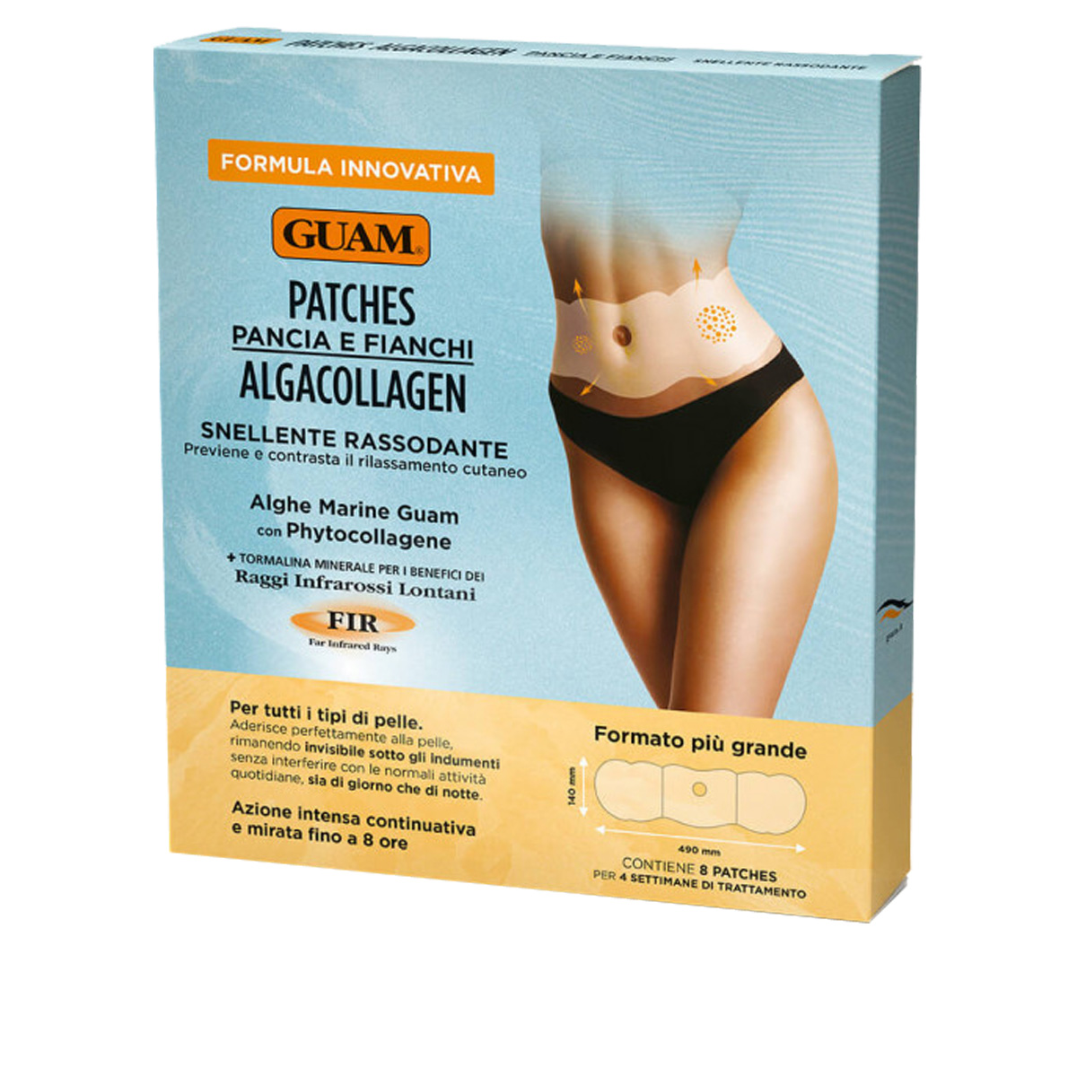 Guam Algacollagen Patches Pancia e Fianchi