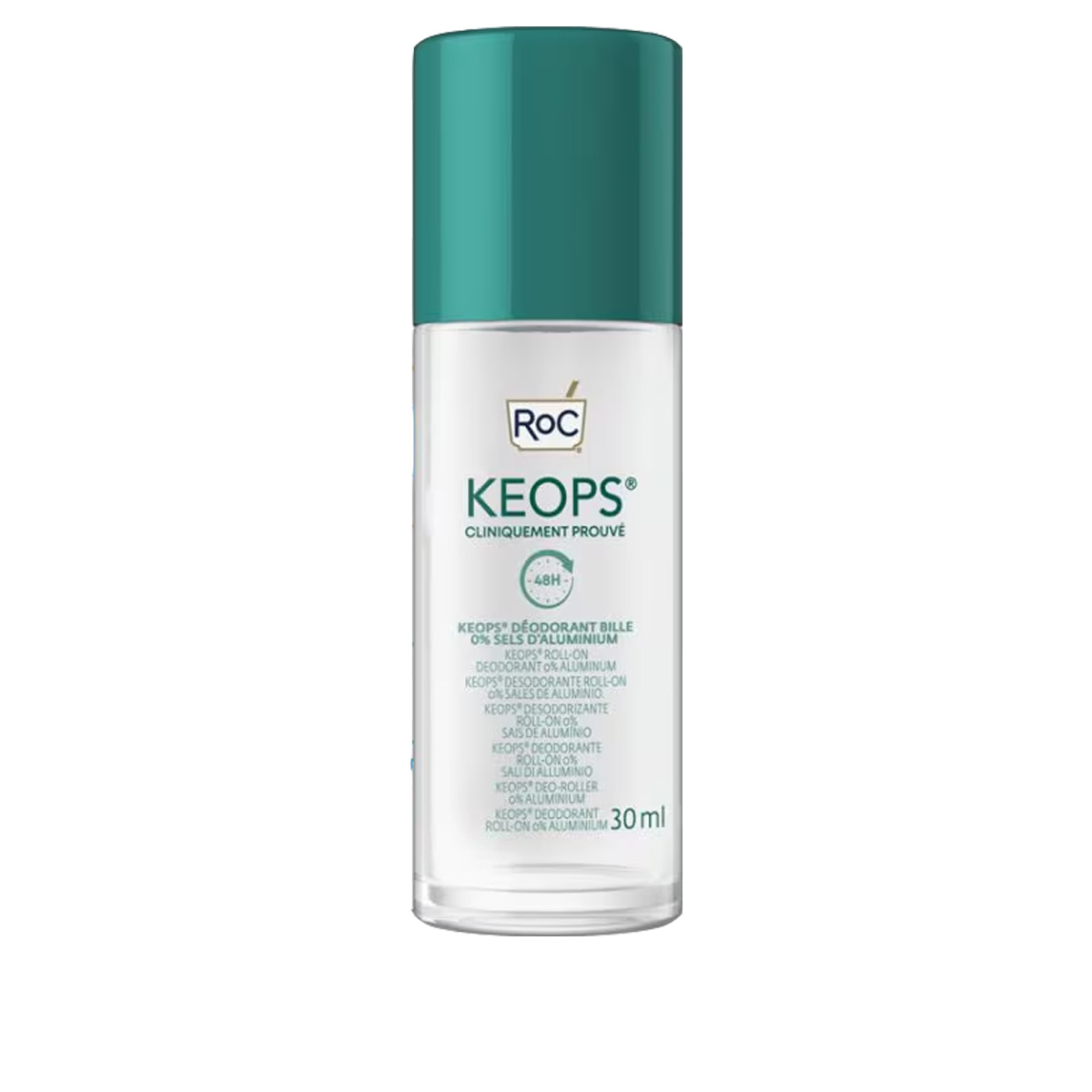 Roc Keops Deodorante Roll-On 0% Aluminium