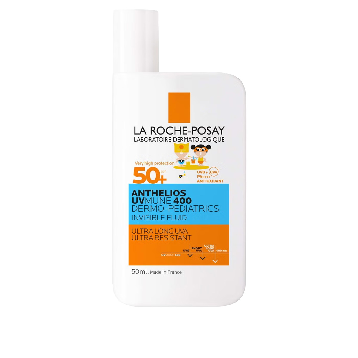 Anthelios UvMune 400 Dermo-Pediatrics Fluido invisibile SPF50+