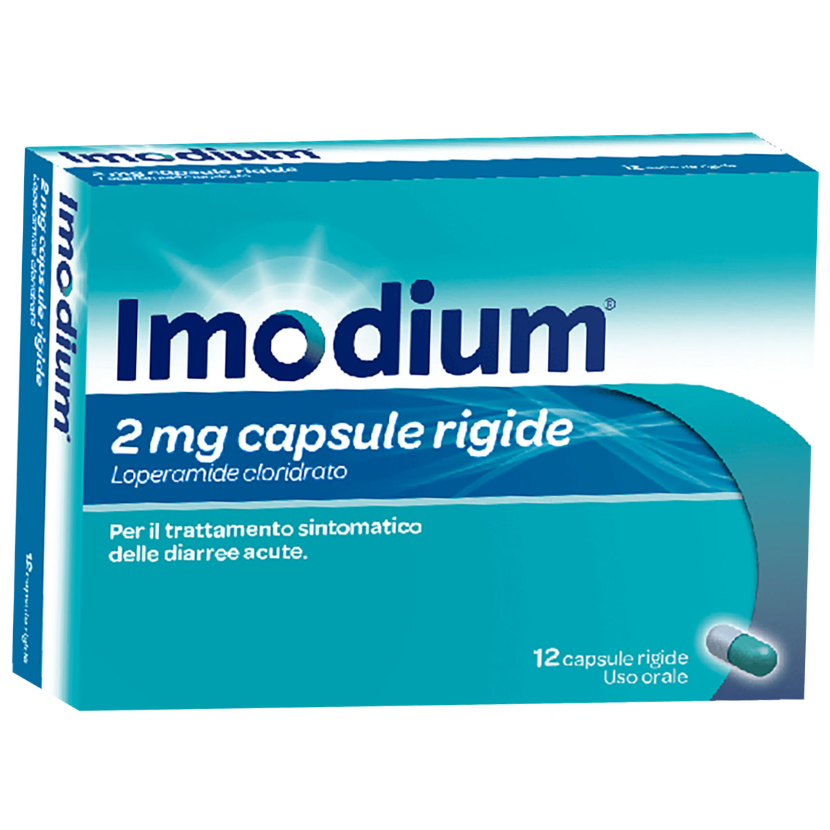 Imodium 2 mg 12 Capsule Rigide