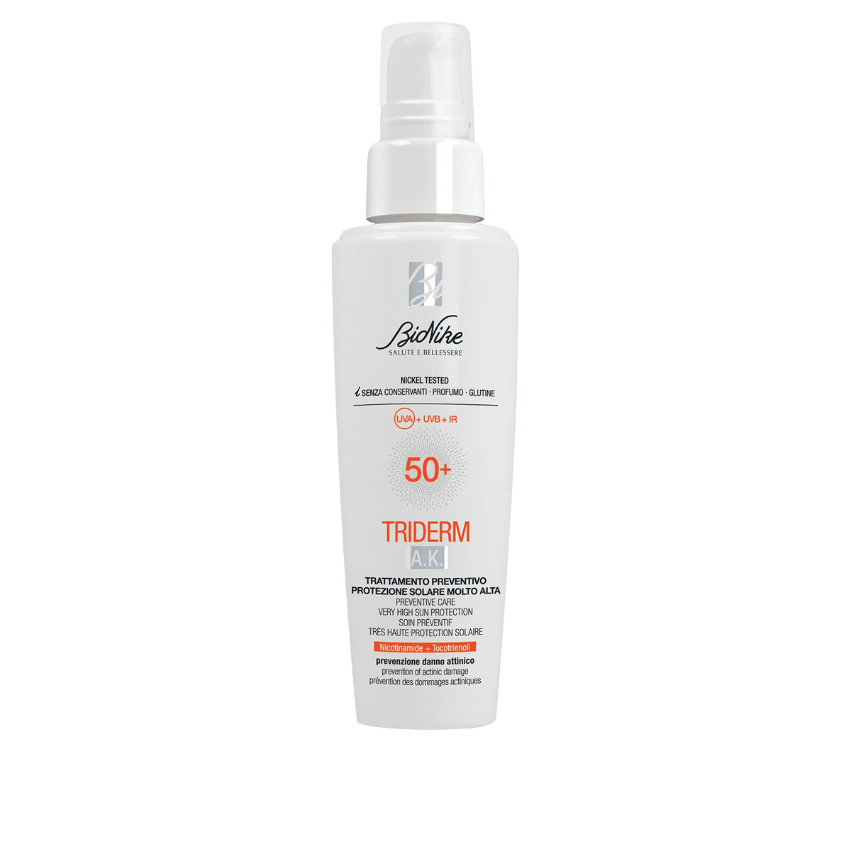 BioNike Triderm A.K. Trattamento Preventivo Spf 50+