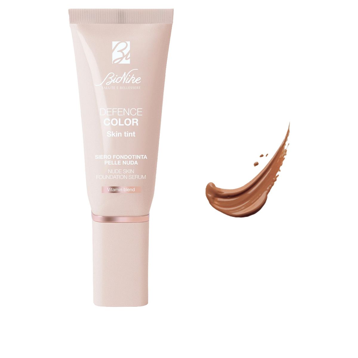 BioNike Defence Color Skin Tint Siero Fondotinta Pelle Nuda Colore 704 Caramel