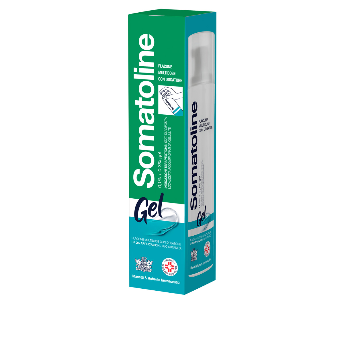 SOMATOLINE 01% + 03% GEL 250ML