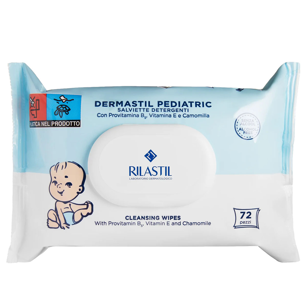 Rilastil Dermastil Pediatric Salviette Detergenti