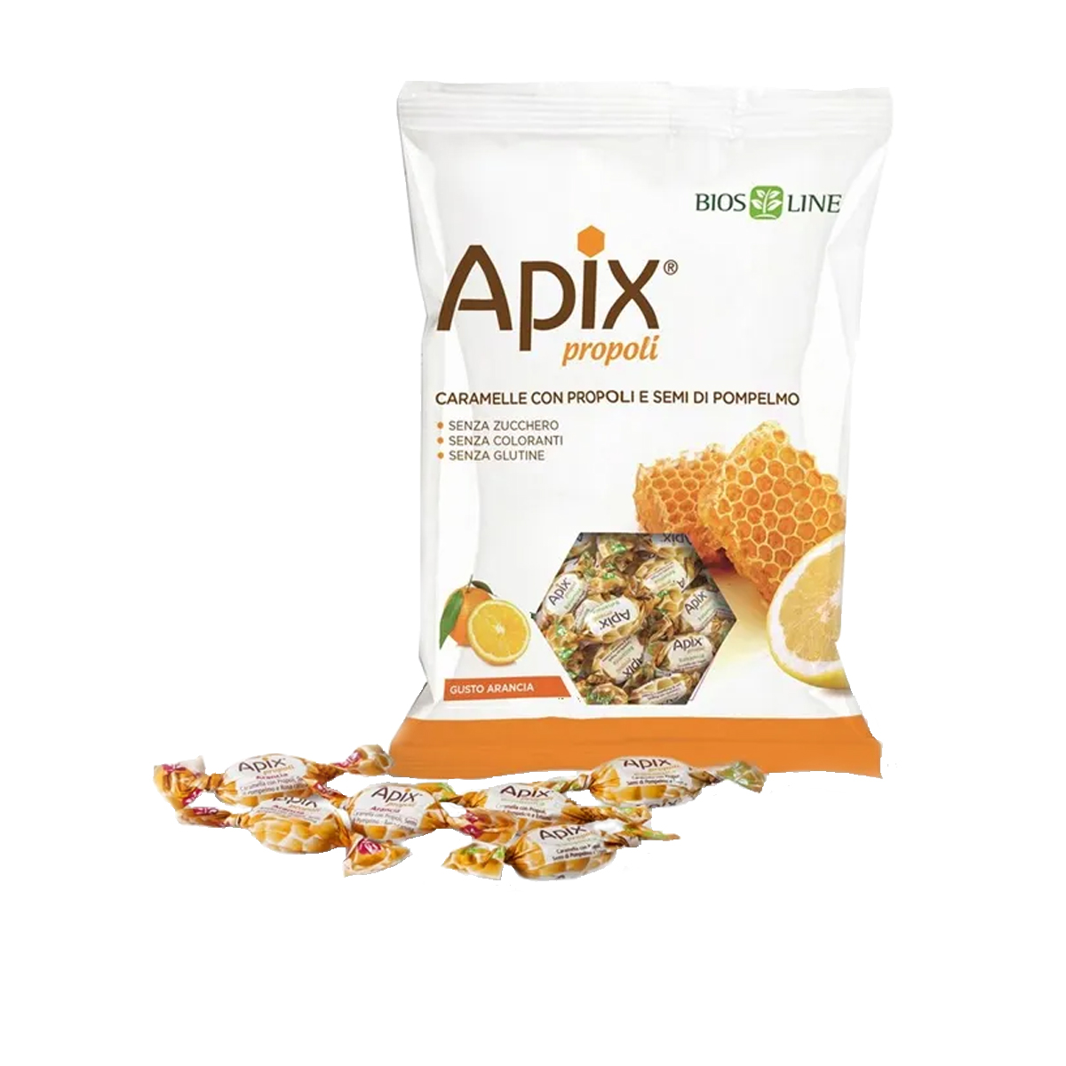 Bios Line Apix Caramelle Gusto Arancia