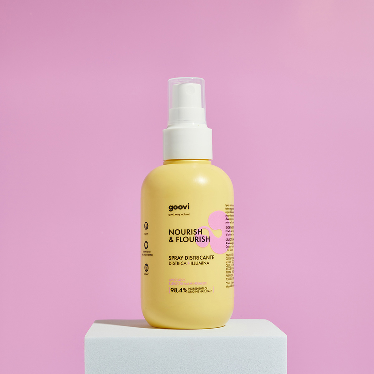 Goovi Spray Districante Nourish e Flourish