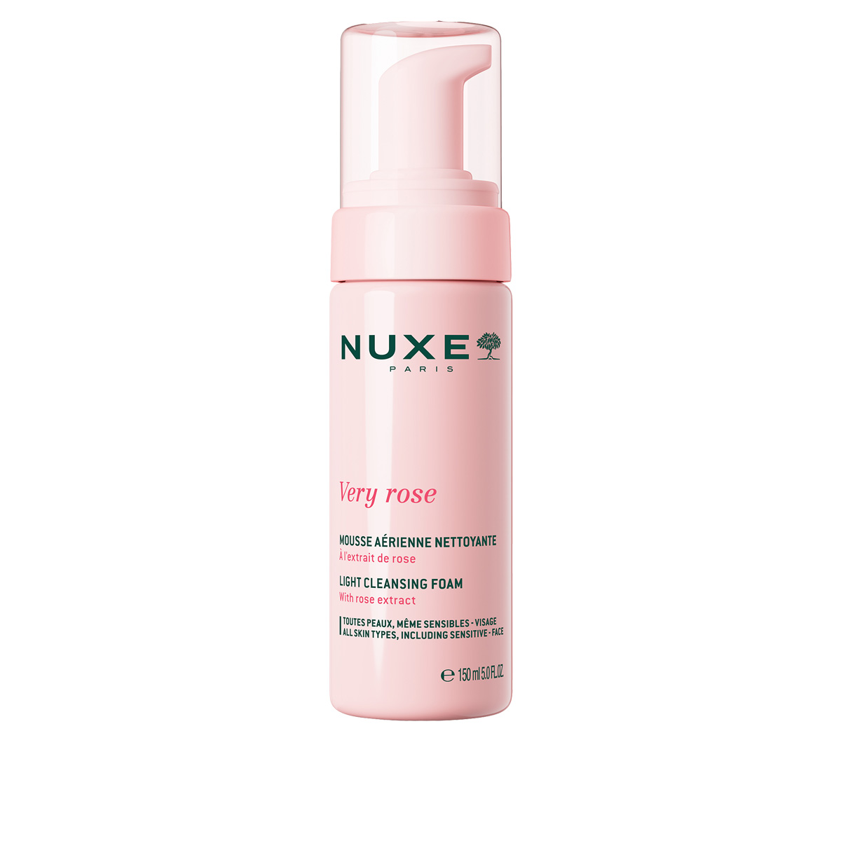 Nuxe Very Rose Mousse Detergente Viso