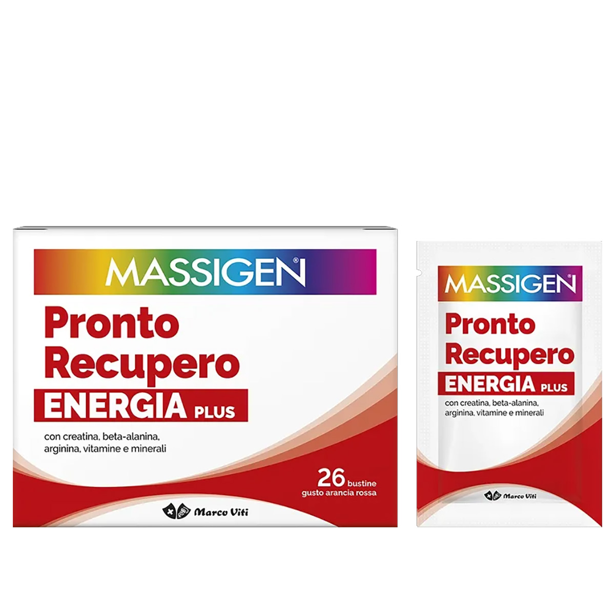 Massigen Pronto Recupero Energia Plus 26 Bustine Confezione Speciale