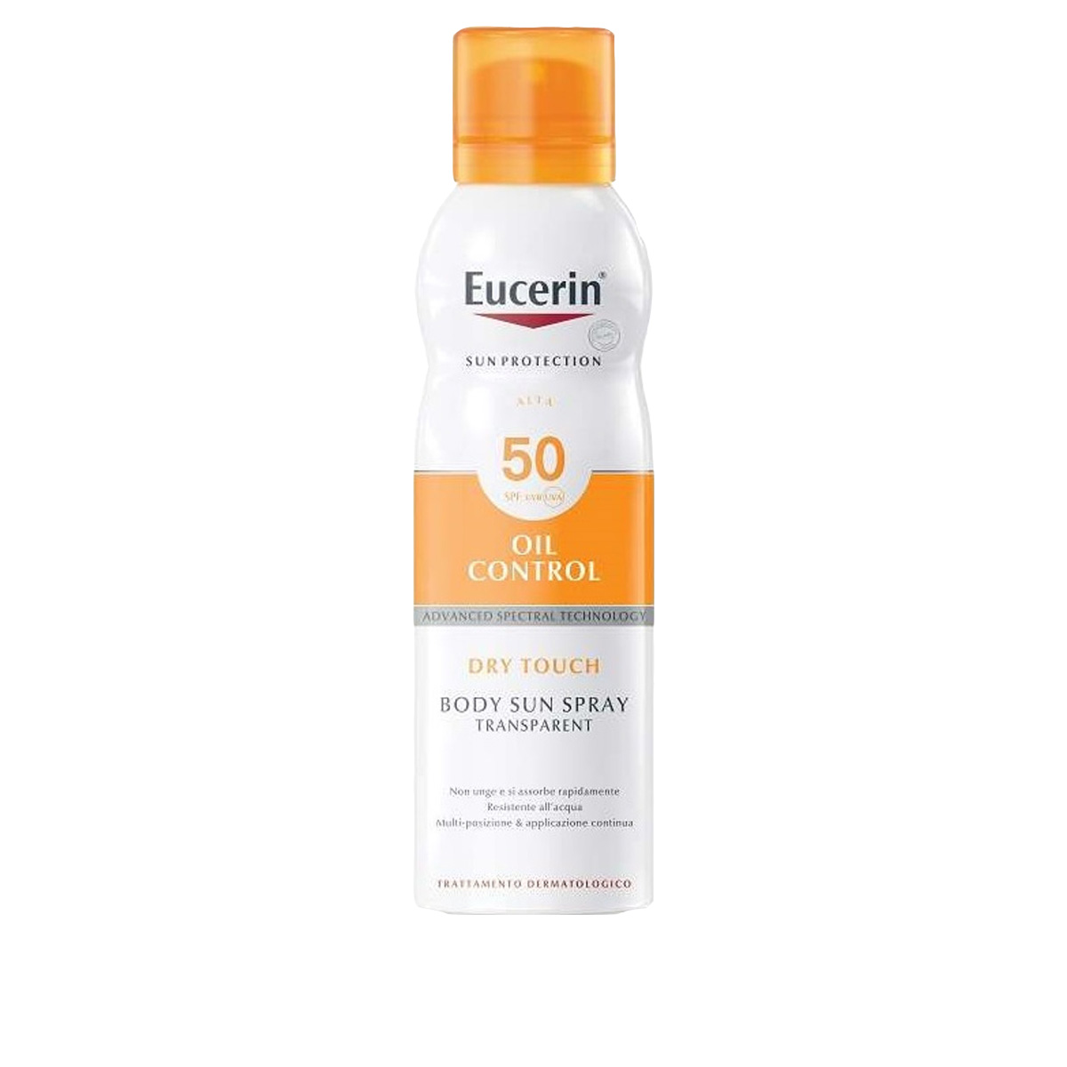 Eucerin Oil Control Dry Touch Body Sun Spray Spf50