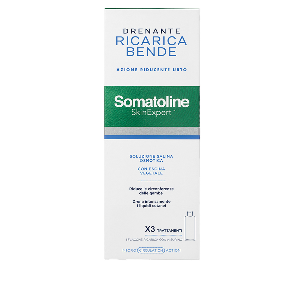 Somatoline Skin Expert Ricarica Bende Drenanti