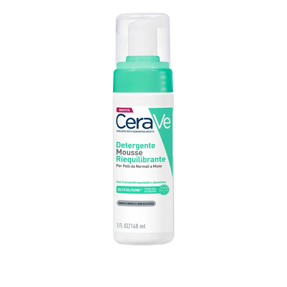 Cerave Mousse Detergente Riequilibrante 148 Ml