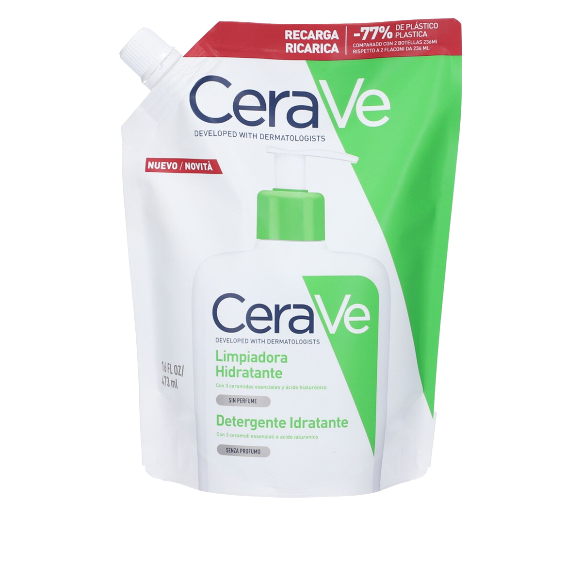 Cerave Detergente Idratante Ricarica