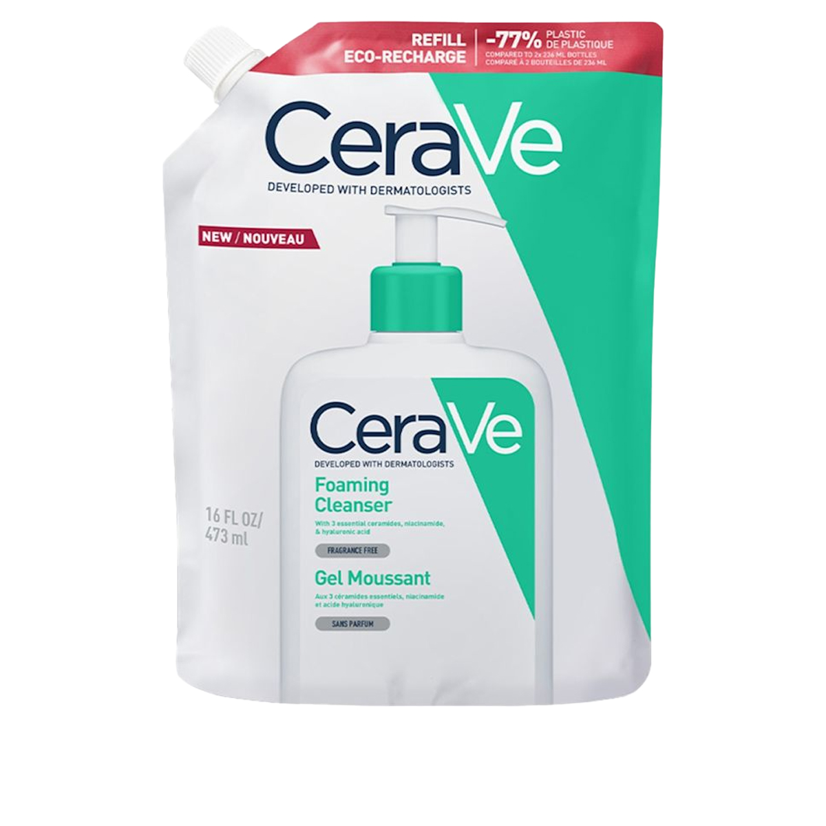 Cerave Gel Schiuma Detergente Ricarica