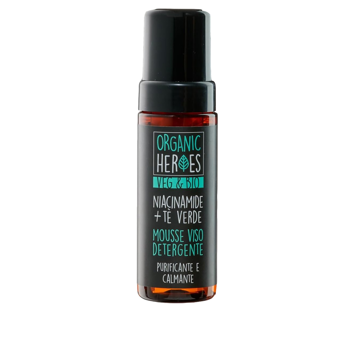 Organic Heroes Mousse Viso Detergente Purificante e Calmante