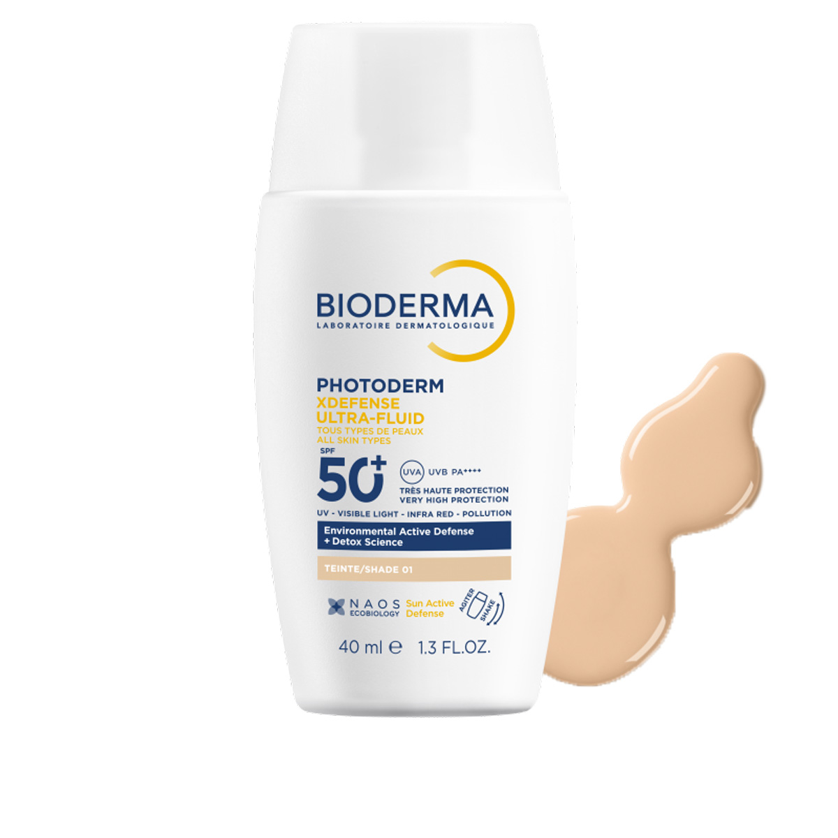 Bioderma Photoderm Xdefense Ultra-Fluid Spf50+ Tinta 01