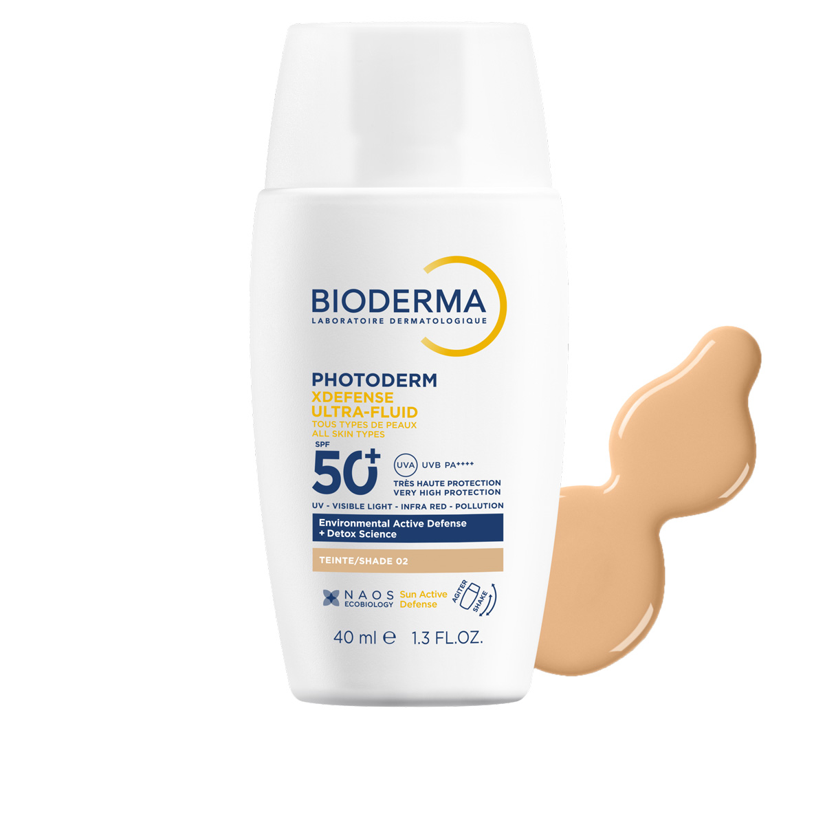 Bioderma Photoderm Xdefense Ultra-Fluid Spf50+ Tinta 02