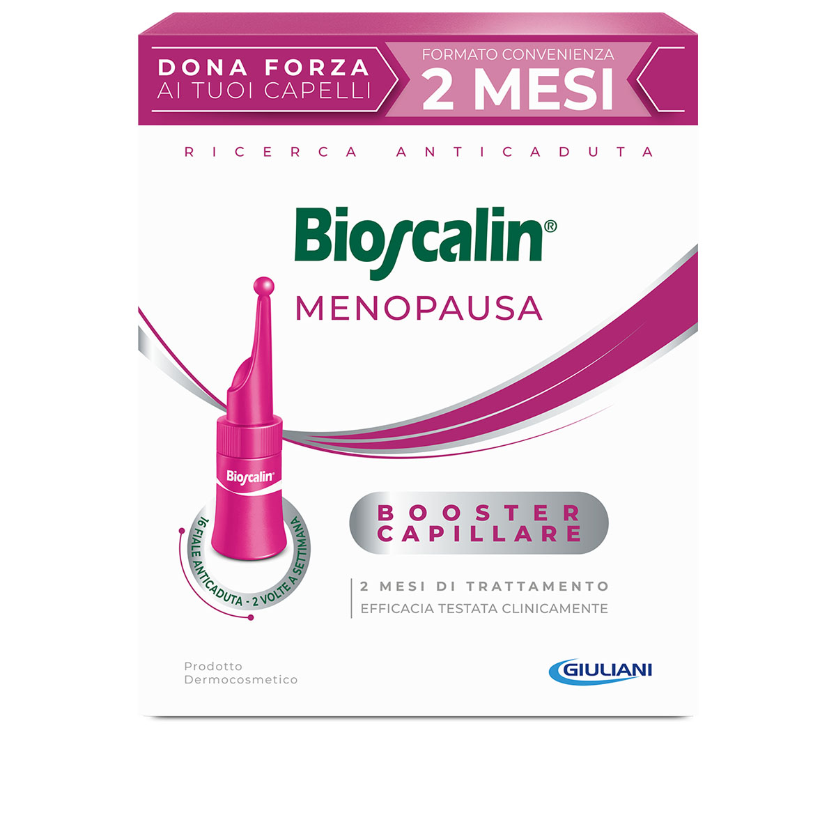 Bioscalin Menopausa Fiale Anticaduta Donna 16 Fiale