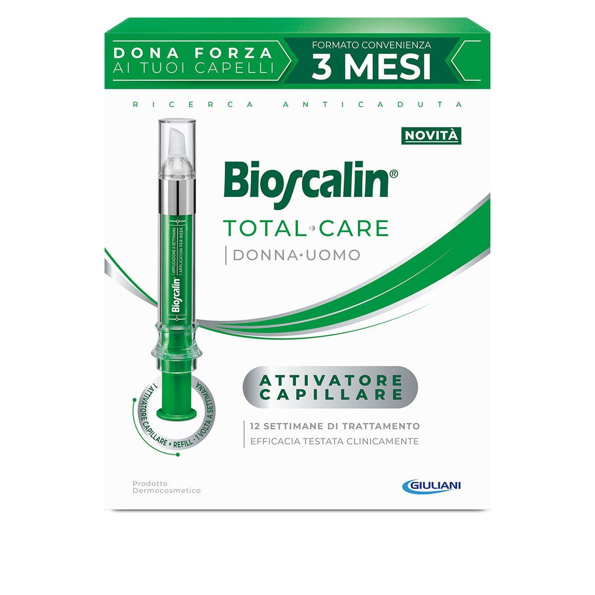 Bioscalin Total Care Attivatore Capillare Trattamento 12 Settimane