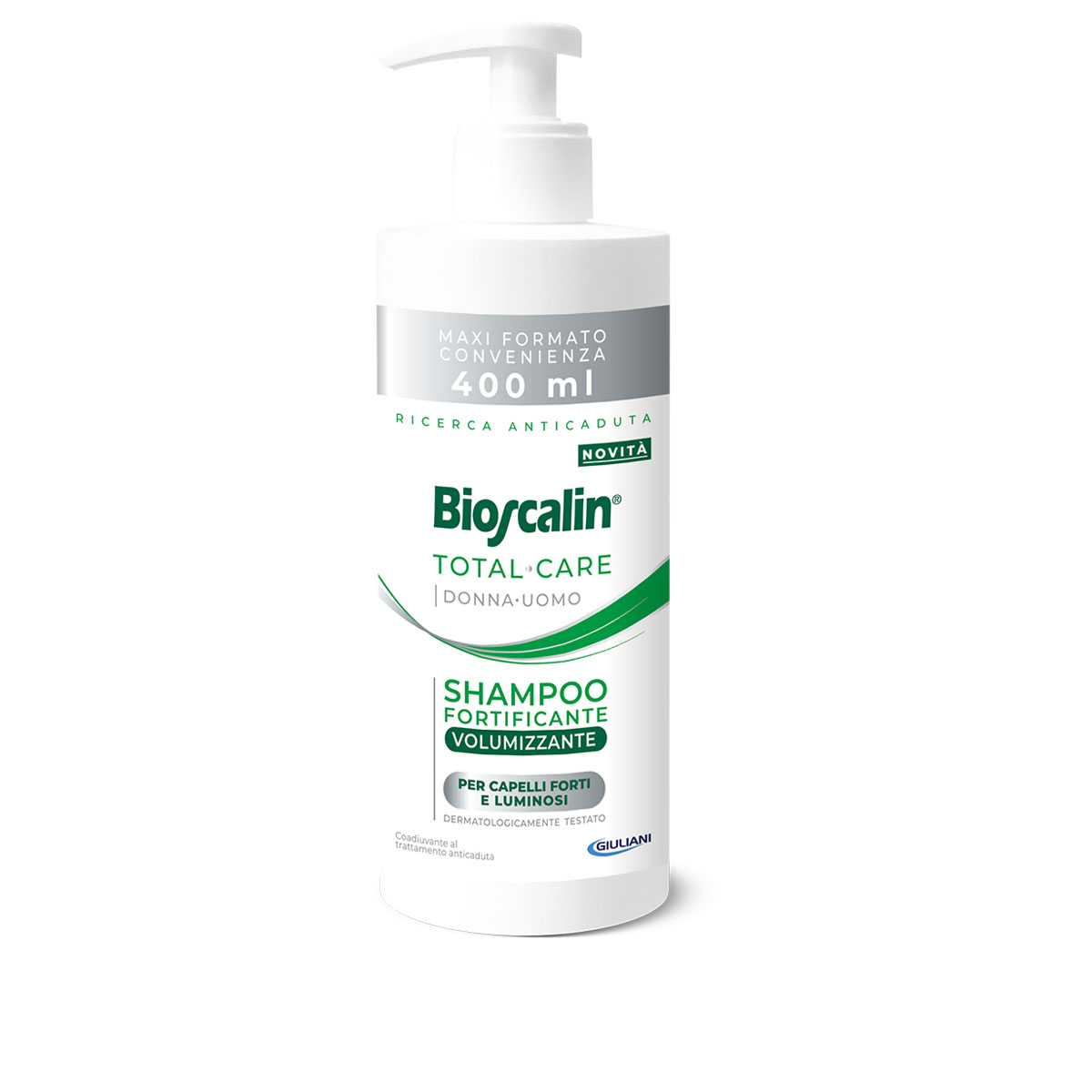 Bioscalin Total Care Shampoo Fortificante Volumizzante 400 Ml
