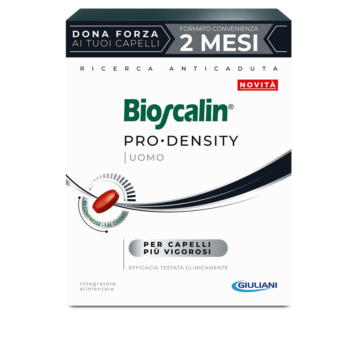 Bioscalin Pro Density Duo Anticaduta Uomo 60 Compresse