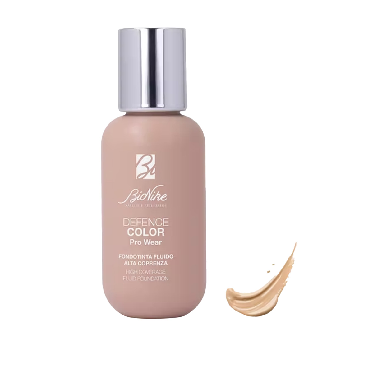 BioNike Defence Color Pro Wear Fondotinta Fluido Alta Coprenza 02 Cream