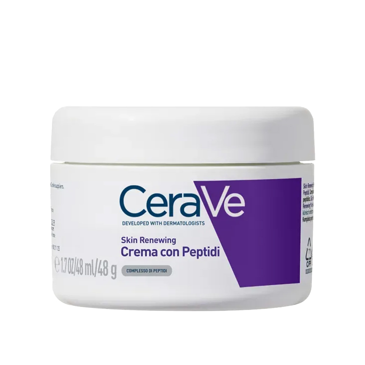CeraVe Skin Renewing Crema Viso con Peptidi