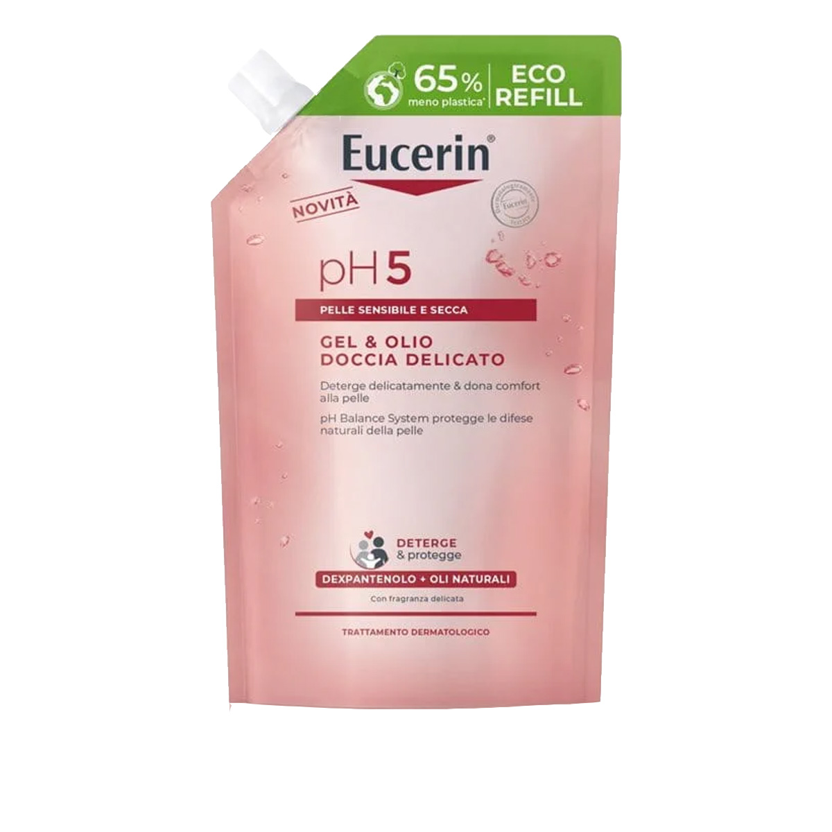 pH5 Gel & Olio Doccia Delicato Ricarica