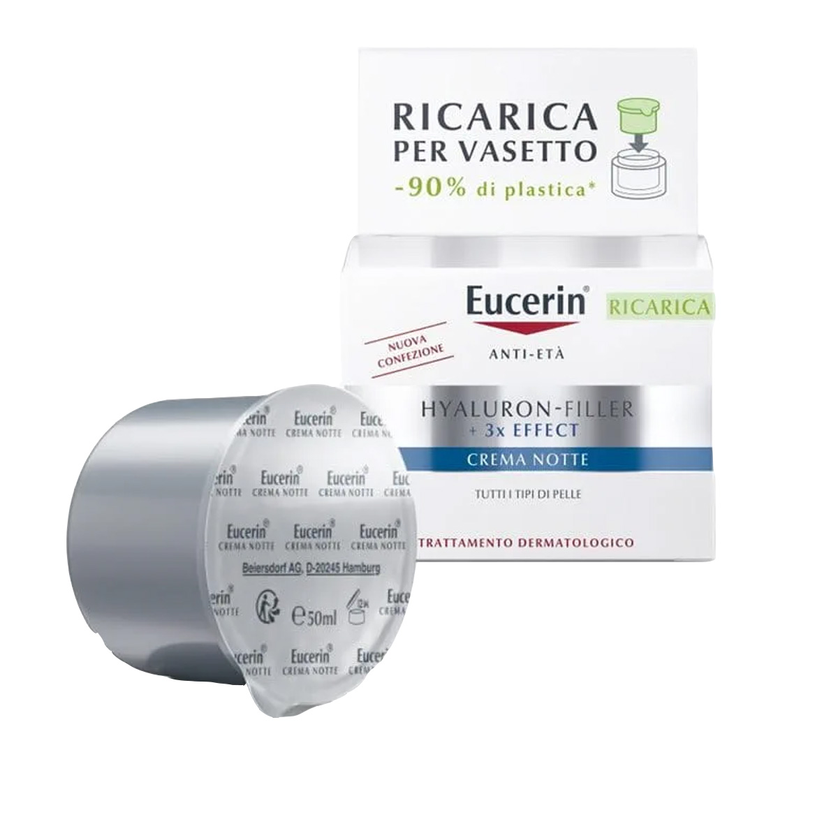 face cream anti age hyaluron notte