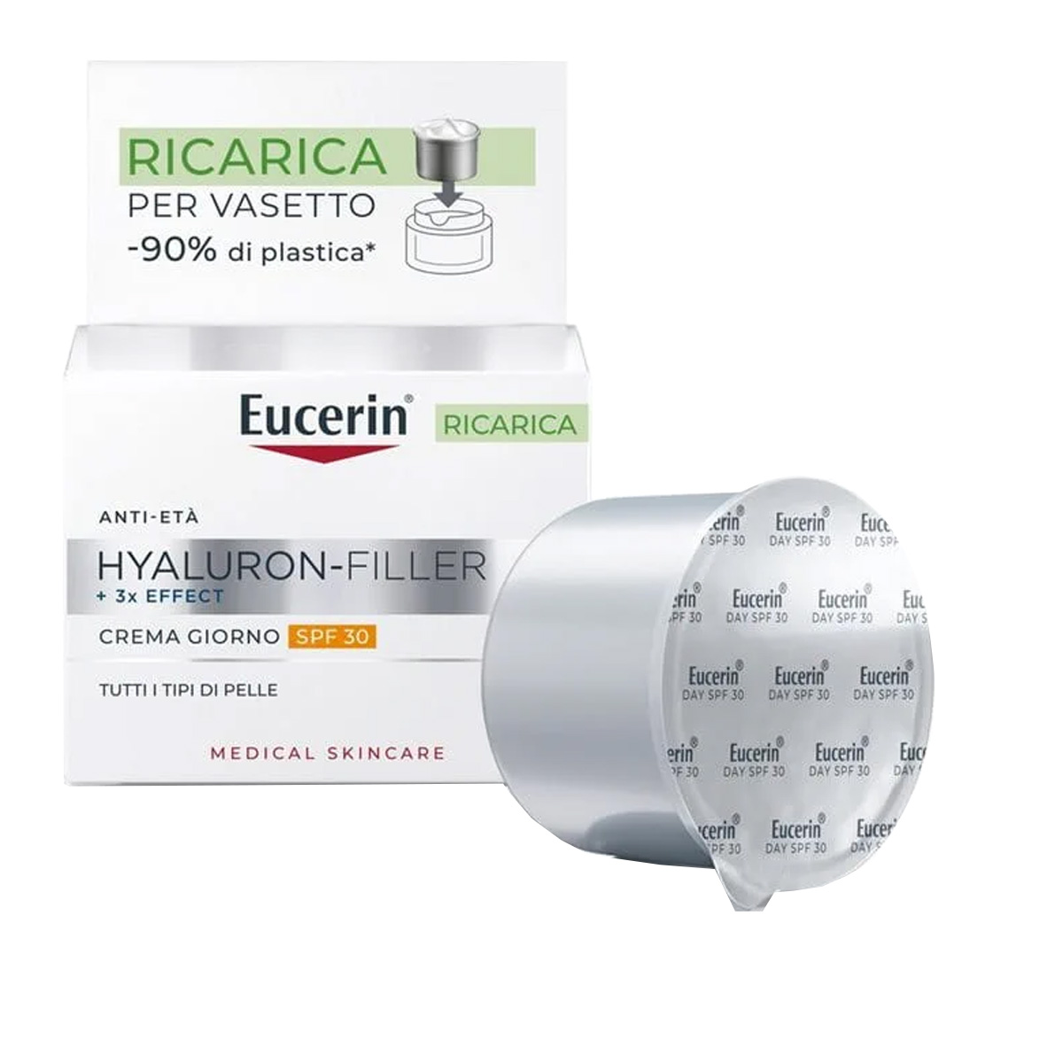Anti-Age Hyaluron-Filler Giorno SPF 30 Ricarica