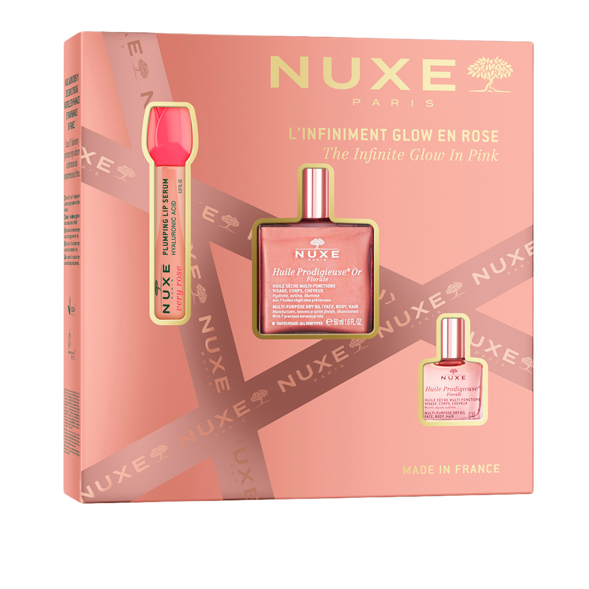 Nuxe Cofanetto Regalo Natale Luminosità Infinita In Rosa