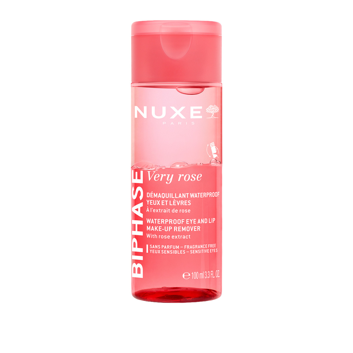 Nuxe Very Rose Struccante Occhi e Labbra Waterproof Bifasico