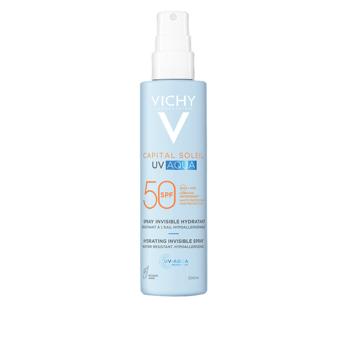 VICHY Capital Soleil UV Aqua SPF50 Spray Solare Corpo
