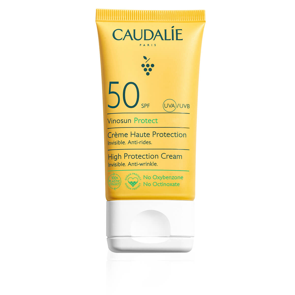 Caudalie Vinosun Protect Crema Viso Altissima Protezione SPF50
