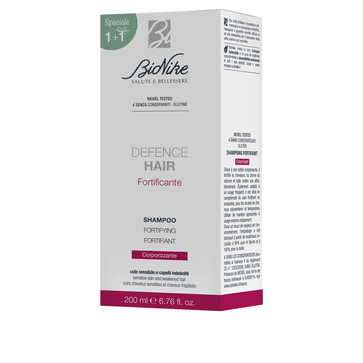 BioNike Defence Hair Shampoo Fortificante